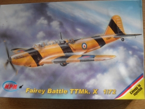 MPM 1/72 72097 FAIREY BATTLE TT Mk.X